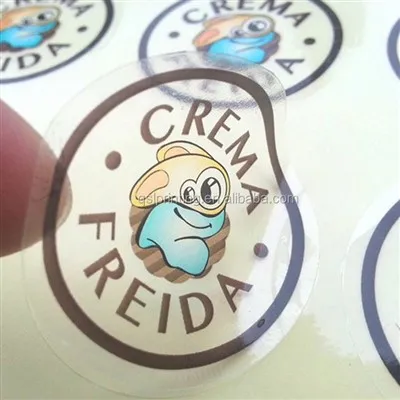 पारदर्शी पीवीसी कार्टून स्टिकर